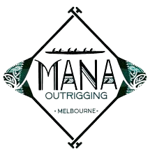 Mana Outrigging White Logo